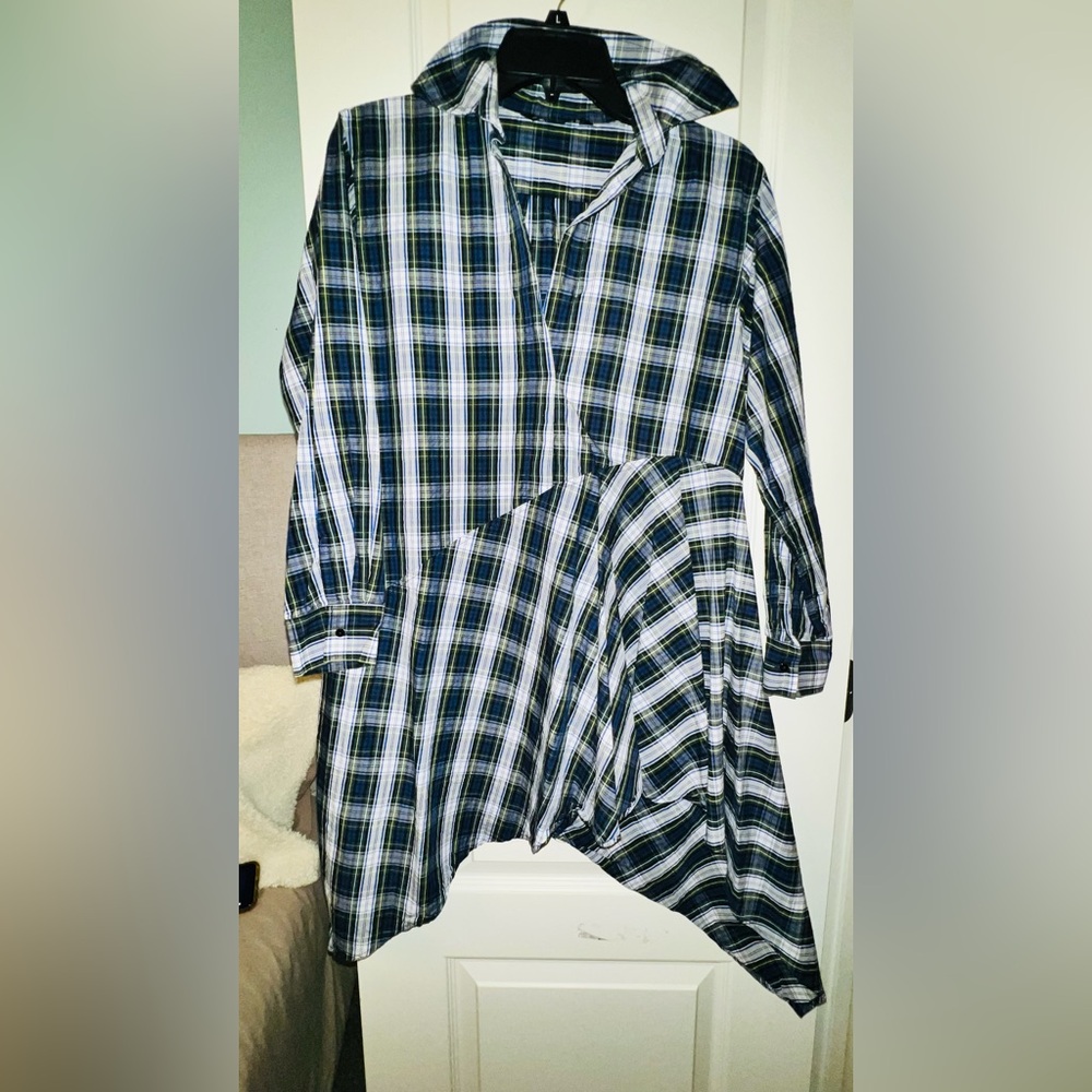 Zara high low dress